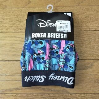 ディズニー(Disney)の新品　ディズニー ボクサーパンツ スティッチ Ｌサイズ(ボクサーパンツ)