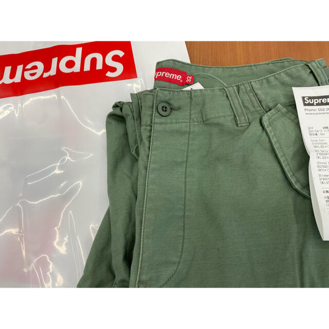 Supreme Cargo Pant オリーブ 32 Ｍ