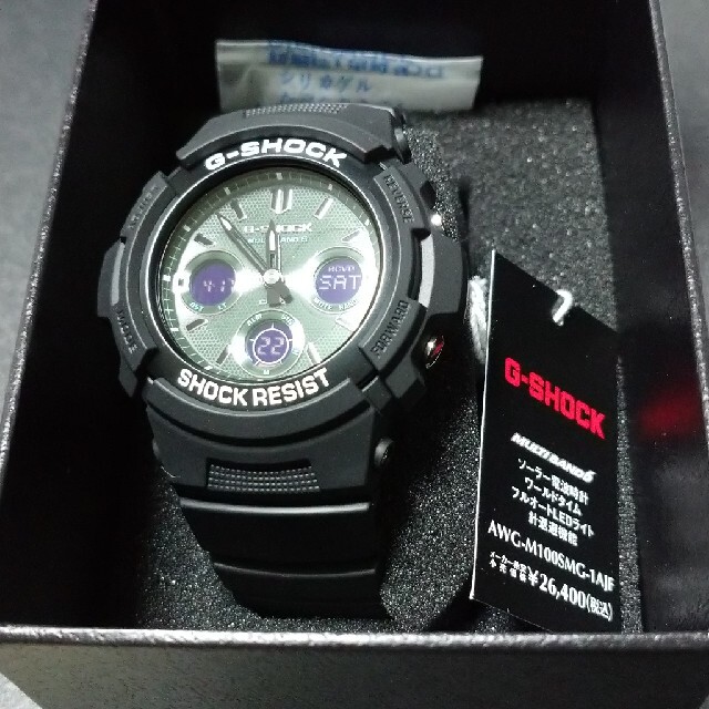 【未使用】G-SHOCK　AWG-M100SMG-1AJF