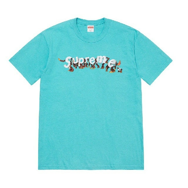 supreme apes tee  light teal MサイズTシャツ/カットソー(半袖/袖なし)