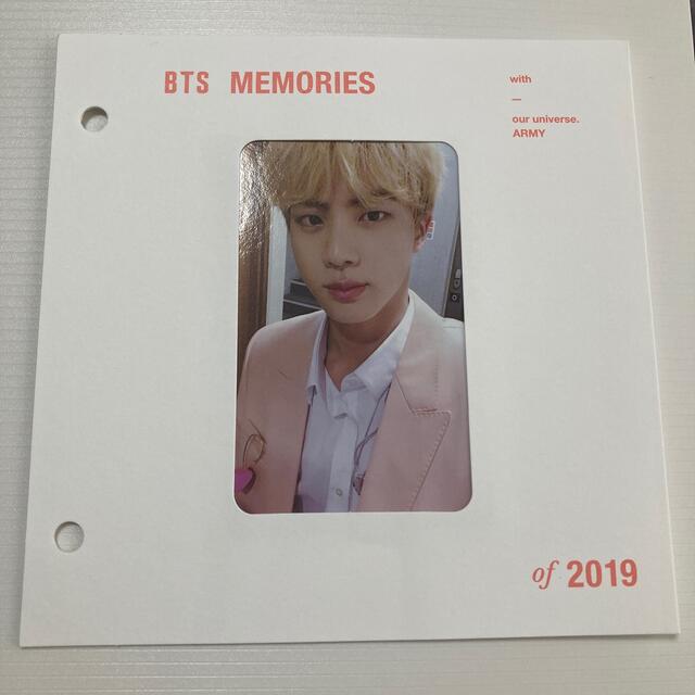 BTS ソクジン　memories2019 Blu-rayトレカ