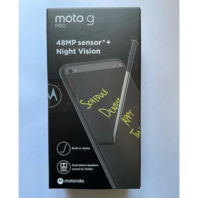 Motorola(モトローラ)のモトローラ Motorola moto g PRO 4GB/128GB スマホ/家電/カメラのスマートフォン/携帯電話(スマートフォン本体)の商品写真