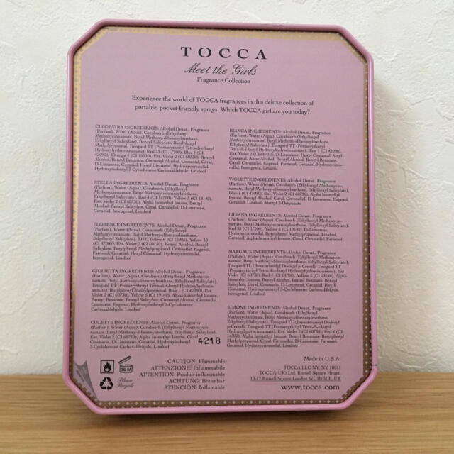 TOCCA(トッカ)のじろう様専用　TOCCA フレグランスコレクション コスメ/美容の香水(香水(女性用))の商品写真