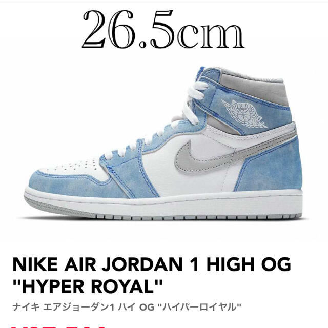 NIKE AIR JORDAN 1 RETRO HIGH OG 26.5cm - スニーカー