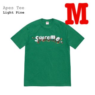 シュプリーム(Supreme)のSupreme Apes Tee グリーン　M(Tシャツ/カットソー(半袖/袖なし))