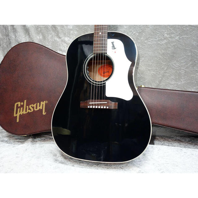 Gibson(ギブソン)のGibson J-45 エボニーブラック1960モデル　ピックアップ搭載 楽器のギター(アコースティックギター)の商品写真