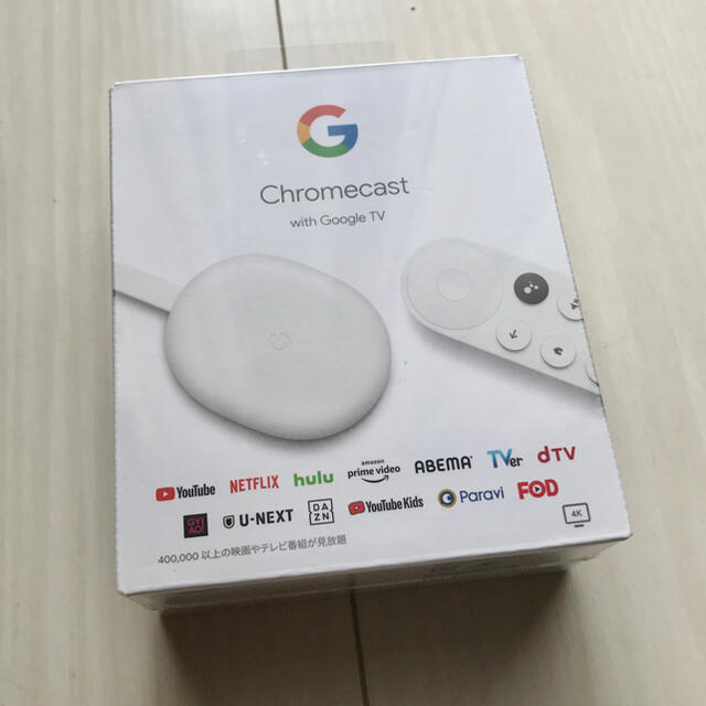 未開封 Chromecast with google TV