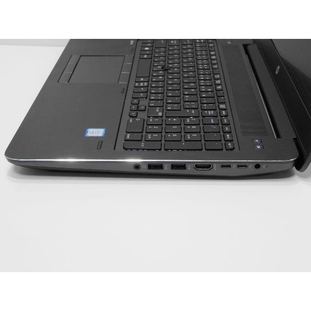 HP(ヒューレットパッカード)の美品 第6世代i7 HP ZBook 15 G3 SSD256GB スマホ/家電/カメラのPC/タブレット(ノートPC)の商品写真