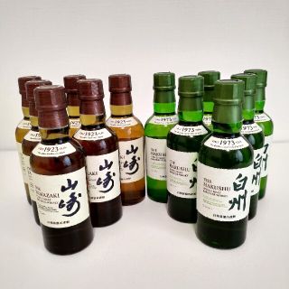 サントリー(サントリー)の山崎NV180 白州NV180 各6本 12本セット(ウイスキー)