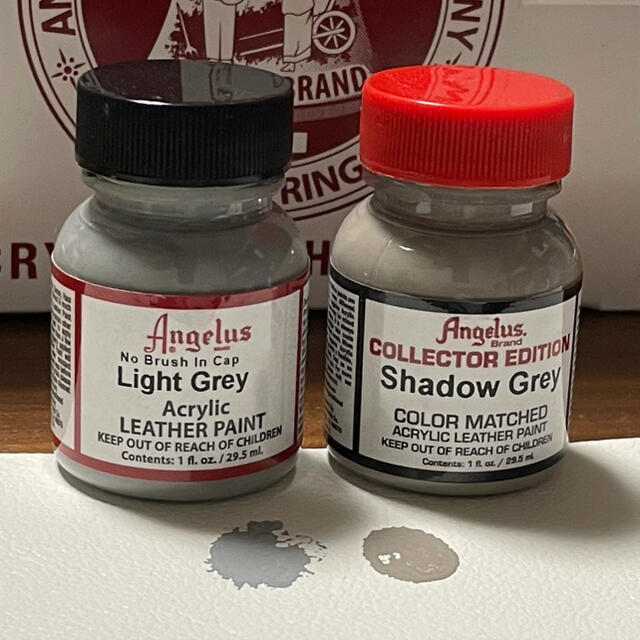 【 Light Grey 】Angelus paint アンジェラスペイント エンタメ/ホビーのアート用品(絵の具/ポスターカラー)の商品写真