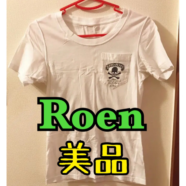 Roen - Roen Tシャツ 白 レディースの通販 by かるた's shop｜ロエン ...
