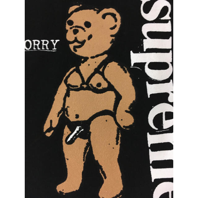 Supreme Not Sorry Tee  M 黒 4