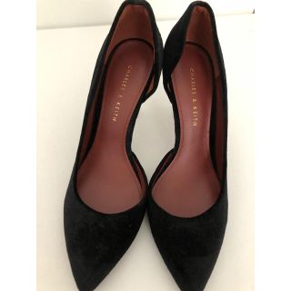 チャールズアンドキース(Charles and Keith)のチャールズ&キース　パンプス　ヒール　36 23.0cm(ハイヒール/パンプス)