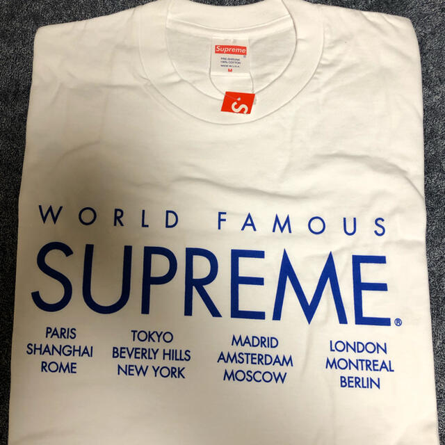 日本最級 - Supreme supreme M Tee International 15ss Tシャツ/カットソー(半袖/袖なし)