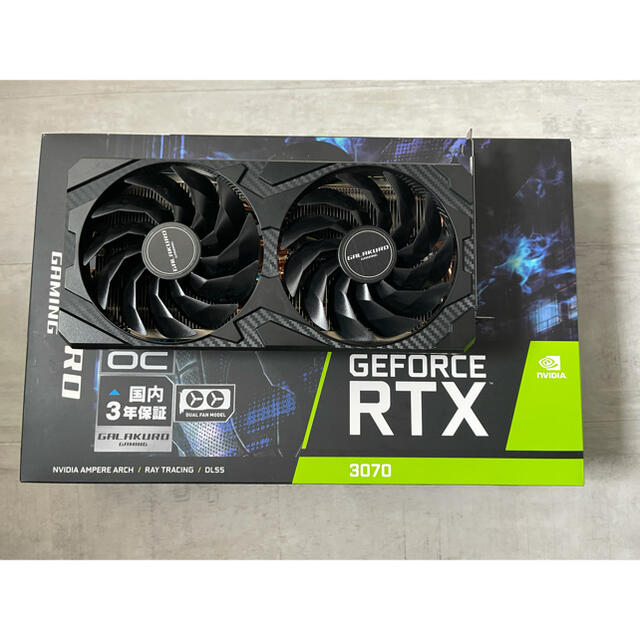 GG-RTX3070-E8GB/OC/DF2PCパーツ