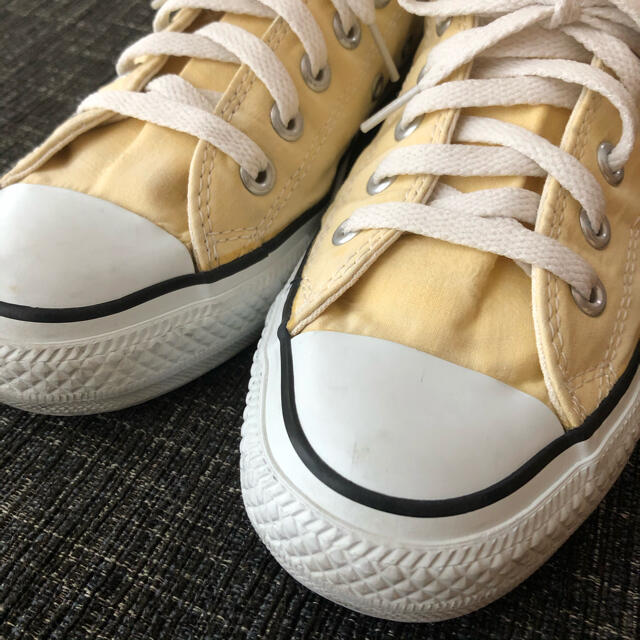 CONVERSE(コンバース)のコンバース☆オールスター ライトイエロー 24.5㎝ レディースの靴/シューズ(スニーカー)の商品写真