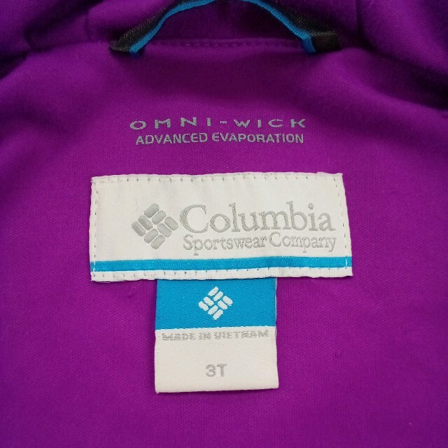 Columbia(コロンビア)のColombia ウィンドブレーカー3T 02MN0417626 キッズ/ベビー/マタニティのキッズ服女の子用(90cm~)(ジャケット/上着)の商品写真