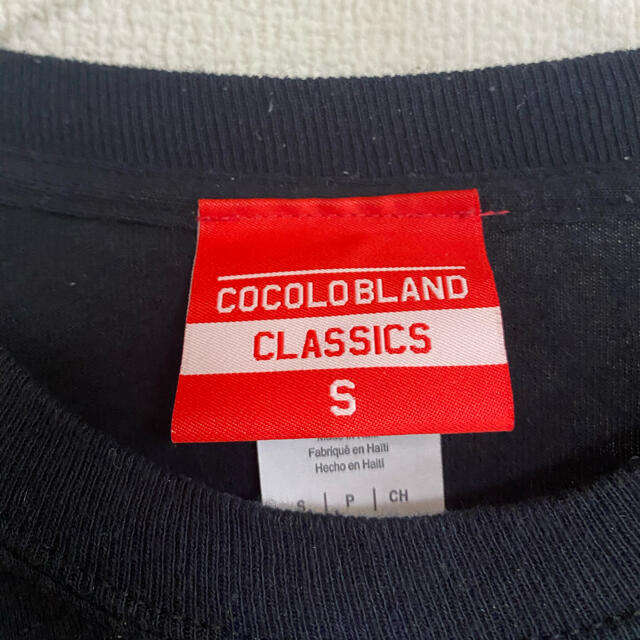 COCOLOBLAND(ココロブランド)のCOCOLOBLAND ロンT 黒 メンズのトップス(Tシャツ/カットソー(七分/長袖))の商品写真