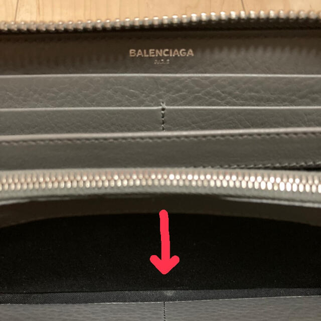 BALENCIAGA - バレンシアガ 長財布 グレーの通販 by ティナ BALENCIAGA - バレンシアガ 長財布 グレーの通販 by ティナ