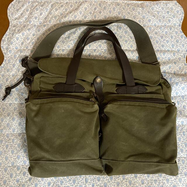 美品 FILSON TIN CLOTH フィルソン オイルドリュック 黒