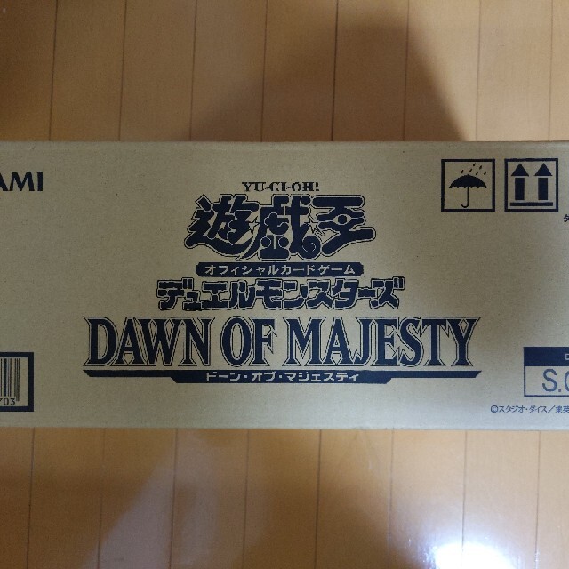 【未開封】遊戯王　Dawn of majesty　1カートンドーンオブマジェスティ