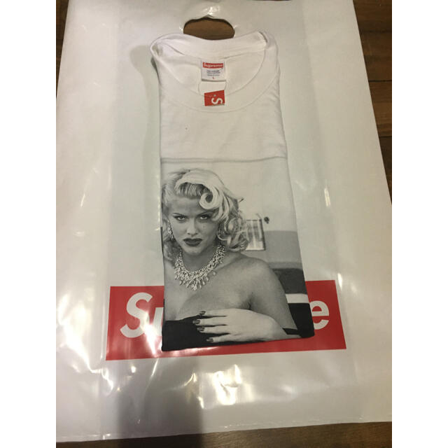 Supreme(シュプリーム)のsupreme Anna Nicole Smith Tee ホワイト L サイズ メンズのトップス(Tシャツ/カットソー(半袖/袖なし))の商品写真