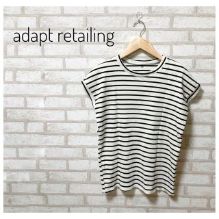 アダプト(adapt)のadapt retailing レディース 春ニット ボーダー L(ニット/セーター)