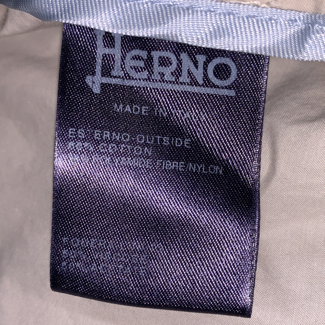 HERNO(ヘルノ)のヘルノ 春夏 トレンチコート イタリア製 HERNO スプリングコート  44 メンズのジャケット/アウター(トレンチコート)の商品写真