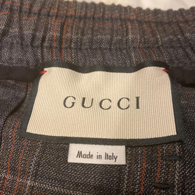 Gucci(グッチ)のGUCCI GG チェックパンツ メンズのパンツ(その他)の商品写真