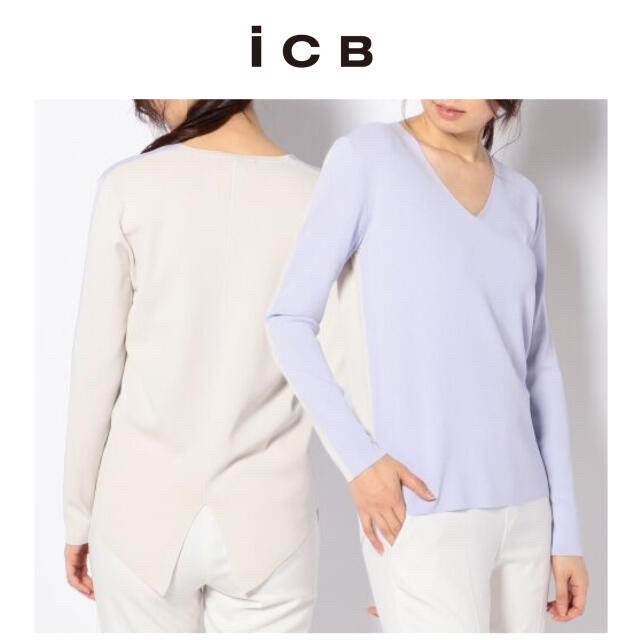 【新品】iCB サマーニット　ホワイト