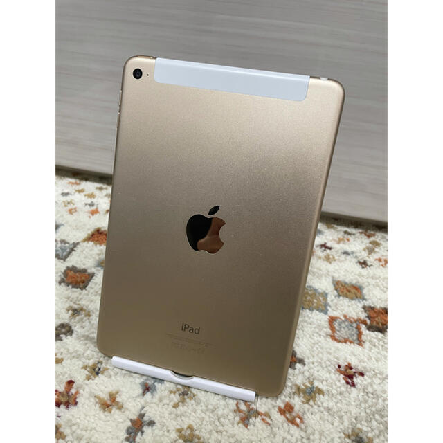 iPad(アイパッド)の値下げ　ipad mini4 16GB ゴールド SIMフリー [美品] スマホ/家電/カメラのPC/タブレット(タブレット)の商品写真