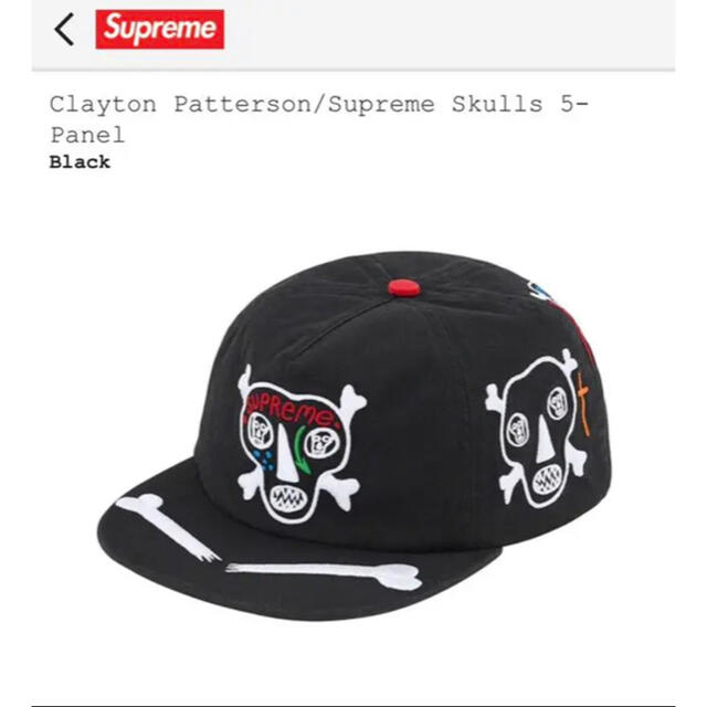 Supreme Clayton Patterson Skulls 5-panel