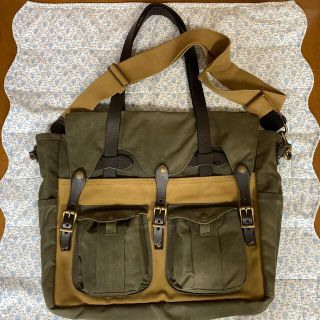 フィルソン(FILSON)のフィルソン　ブリーフケース　コンビ色　美品(ビジネスバッグ)