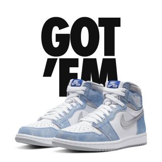 ナイキ(NIKE)のnike air jordan1 ハイパーロイヤル　26cm(スニーカー)