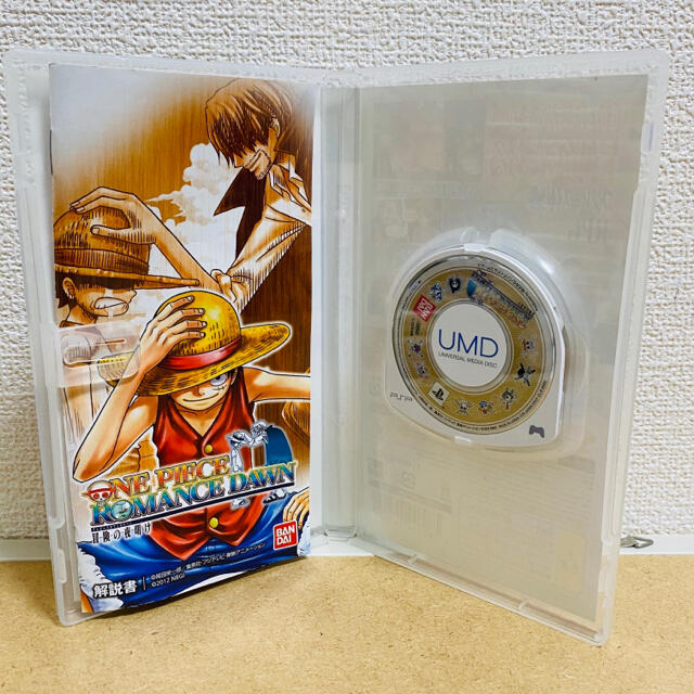 BANDAI NAMCO Entertainment(バンダイナムコエンターテインメント)の ワンピース ROMANCE DAWN 冒険の夜明け - PSP バンダイナムコ エンタメ/ホビーのゲームソフト/ゲーム機本体(携帯用ゲームソフト)の商品写真