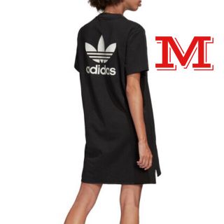 アディダス(adidas)のadidas originals ワンピース [TEE DRESS] Mサイズ(Tシャツ(半袖/袖なし))