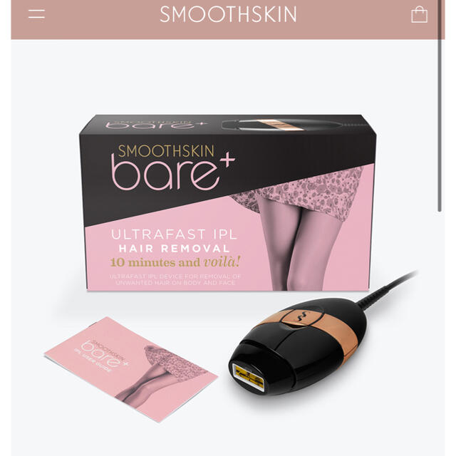 スムーズスキン★おうち時間にぴったり　脱毛器　SMOOTHSKIN 値下げ交渉可