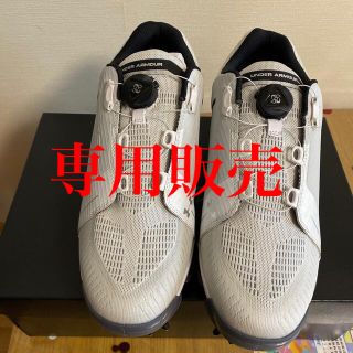 アンダーアーマー(UNDER ARMOUR)の【新品・未使用】UNDER ARMOUR ゴルフシューズ　ダイヤル式  27.5(シューズ)