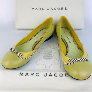 マークジェイコブス(MARC JACOBS)の新品未使用★マークジェイコブス★レザー フラットシューズ(35 1/2)(バレエシューズ)