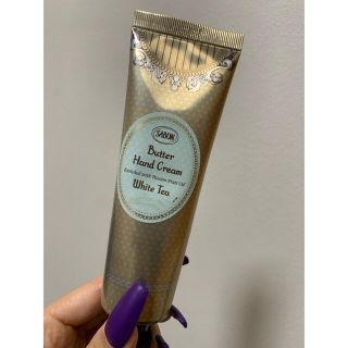 サボン(SABON)のSABON バターハンドクリーム　ホワイトティー(ハンドクリーム)