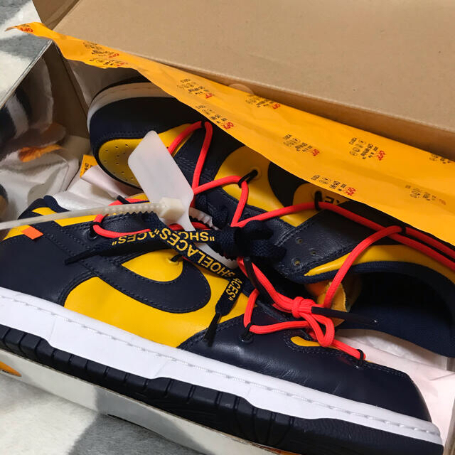 NIKE off-white Dunk Low 27cm