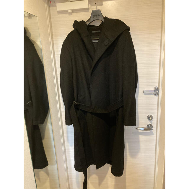 Yohji Yamamoto - Double Breasted Hood Coat Yohji Yamamotoの通販 by