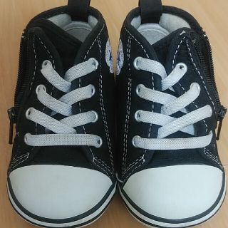 コンバース(CONVERSE)のCONVERSE 14センチ 黒(スニーカー)