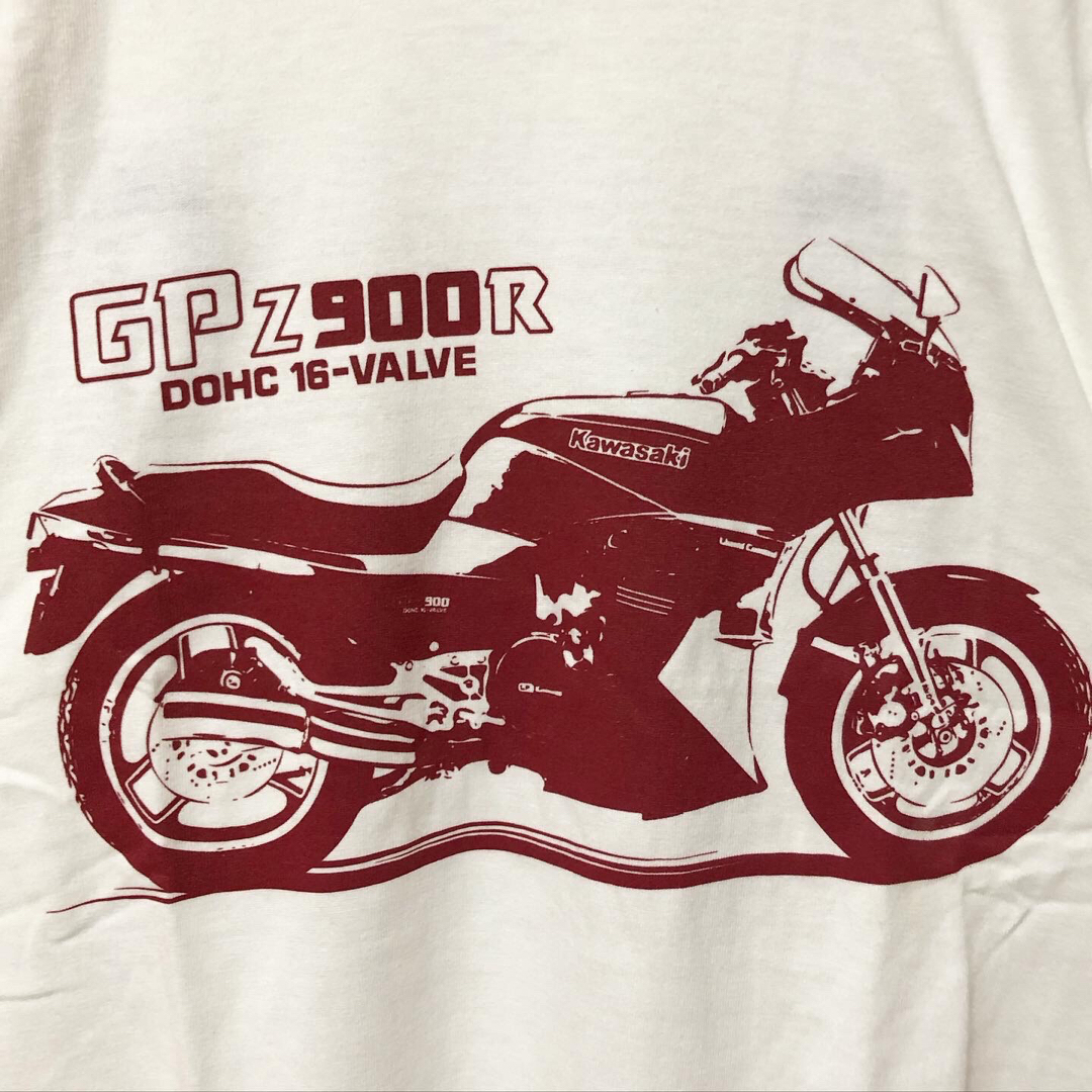 カワサキ(カワサキ)のKAWASAKI カワサキ GPZ900R 半袖 Tシャツ 自動車/バイクのバイク(その他)の商品写真