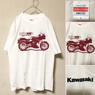 カワサキ(カワサキ)のKAWASAKI カワサキ GPZ900R 半袖 Tシャツ(その他)