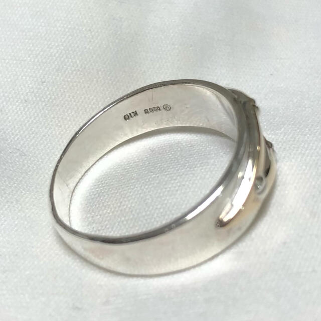 taka様専メンズ　リング　指輪　k10 シルバー925 メンズのアクセサリー(リング(指輪))の商品写真