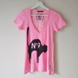 黒ネコTシャツ (Tシャツ(半袖/袖なし))