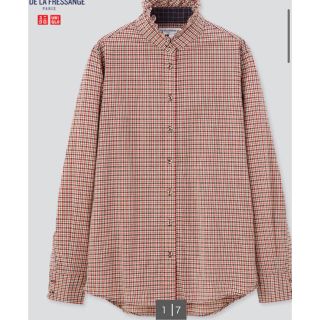 ユニクロ(UNIQLO)のユニクロ　フリルシャツ　専用(シャツ/ブラウス(長袖/七分))