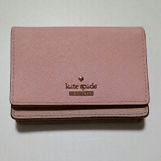 ケイトスペードニューヨーク(kate spade new york)のkate spade パスケース 定期入れ ミニ財布 カードケース 名刺入れ(名刺入れ/定期入れ)