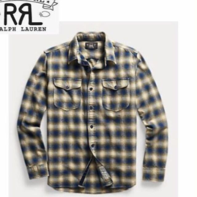M RRL ダブルアールエル オンブレチェック シャツ キムタク着 | www